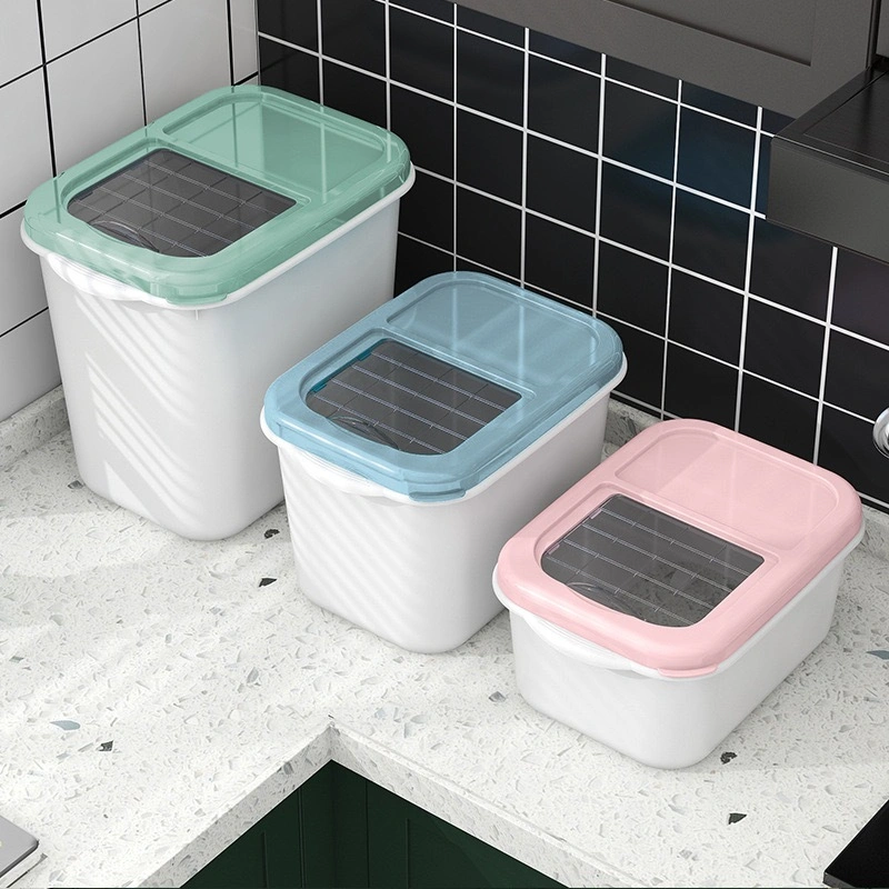 Greenland Tempat Beras Kacang 5kg / 7.5kg / 10kg Rice Box Tempat Penyimpanan Makanan Rice Storage Organizer Besar Kotak Beras tempat beras wadah beras HSB148