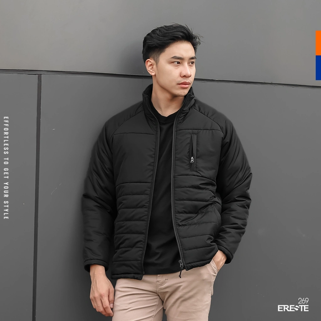 Ereste Jaket Parasut Tebal Pria Thorn