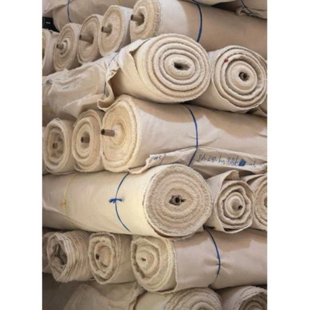 BARATEX - Kanvas Twill Greige 14 oz Per Meter - Kanvas Natural - Kanvas Twill Natural - Kanvas Blacu - kanvas blacu tebal