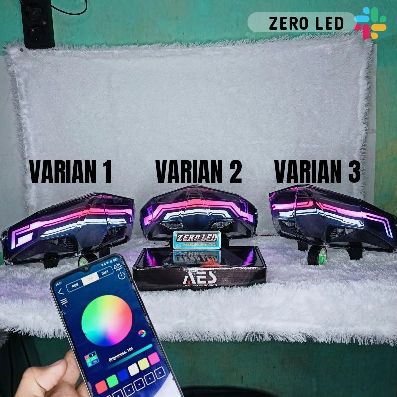 FULLSET Stoplamp vario 125 new 150 new gen 1 gen 2 tahun 2018-2025 Paket lengkap (PNP 100%) tinggal colok soket