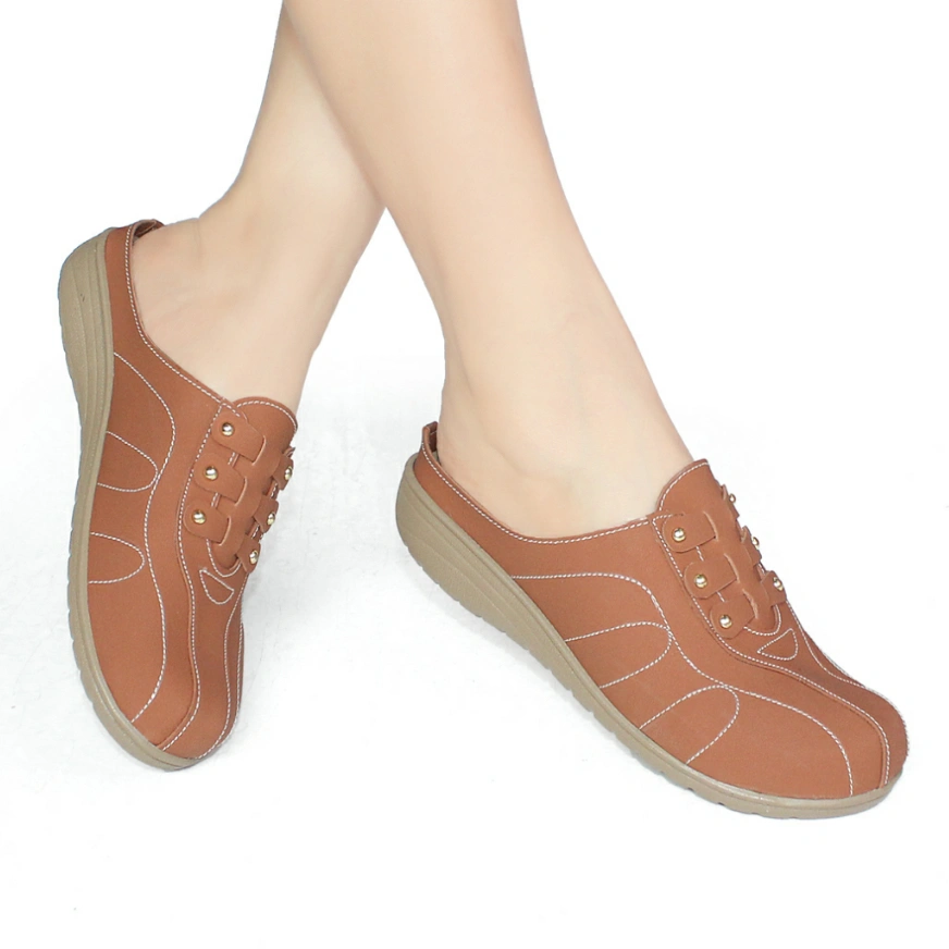 SEPATU SANDAL MULES WANITA KEKINIAN KARET KULIT TERBARU MURAH SENDAL SELOP PEREMPUAN DEWASA CASUAL SADAL SLOP CEWEK KASUAL SANTAI SEDAL CEWE FASHION KOREAN STYLE SNDAL SLIP SLIDE IBU IBU2 PESTA KONDANGAN CANTIK LUCU GRATIS ONGKIR COD ORIGINAL MULAN CB2112