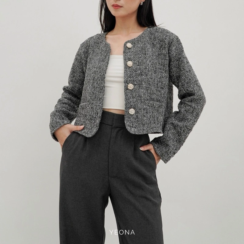 YEONA - KANO TWEED BLAZER