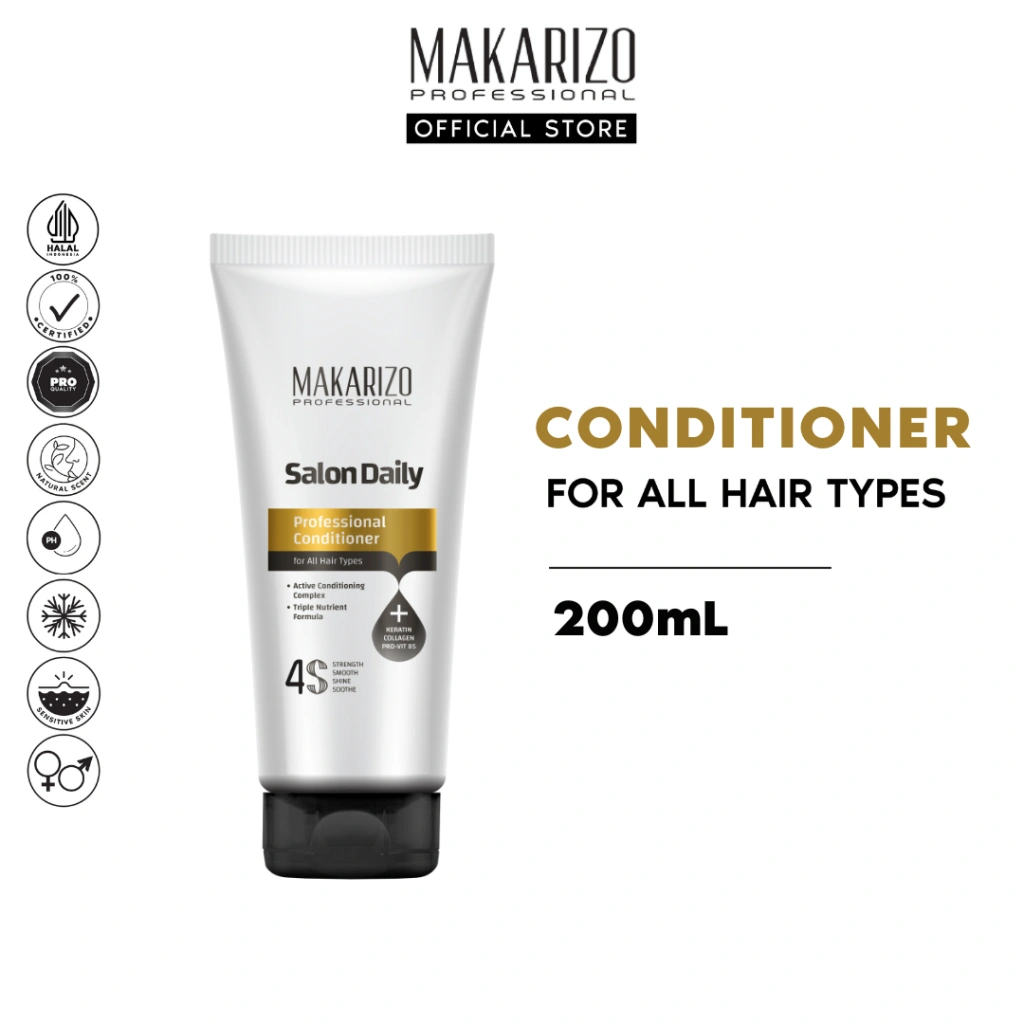 1PC MAKARIZO DAILY PROFESSIONAL CONDITIONER ---> ( 200ML ) @MJ