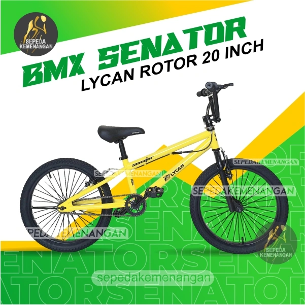 SEPEDA BMX SENATOR LYCAN ROTOR UKURAN 20 INCH