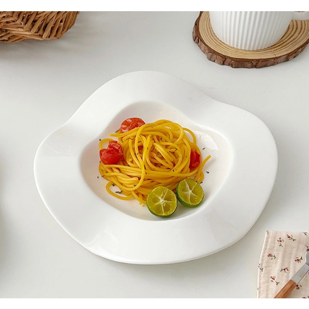 PIRING KOREA ESTETIK KOREAN PLATE HOMECAFE AESTHETIC PIRING KERAMIK SAJI PROPERTI FOTOGRAFI