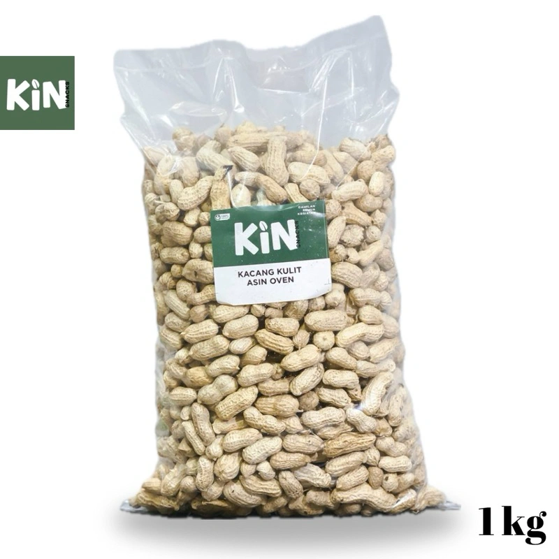 Kacang Kulit Oven Kualitas Super 1 kg. Halal Rasa Gurih Dan Asin