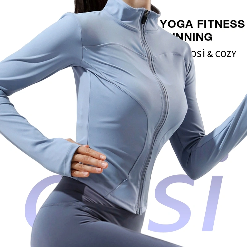 COSI COZY Jaket Lengan Panjang Untuk Olahraga Yoga Wanita UPF 50+ /Anti UV