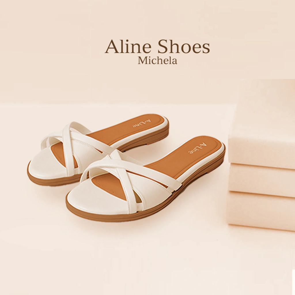 ALINE Michela Sendal Flat Shoes Wanita