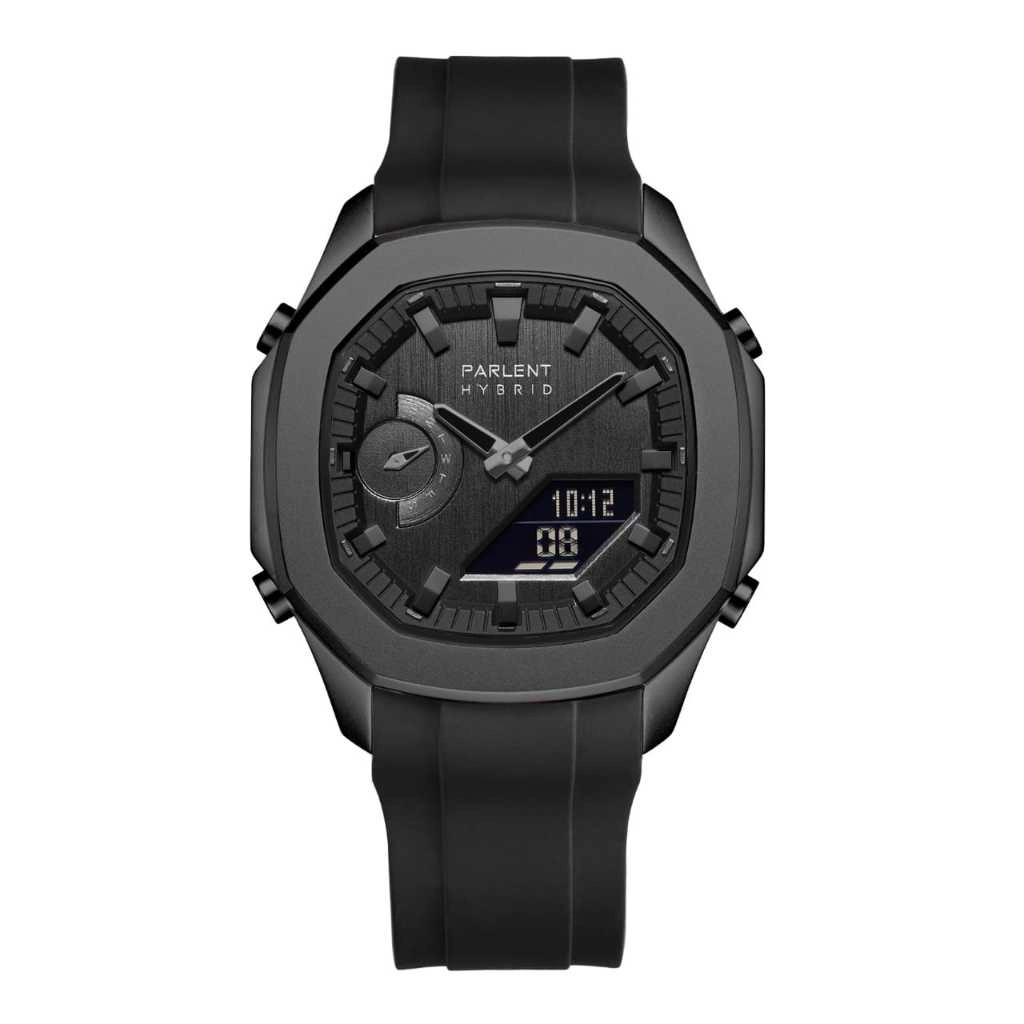 Jam Tangan Pria Parlent Gallant Hybrid Rubber