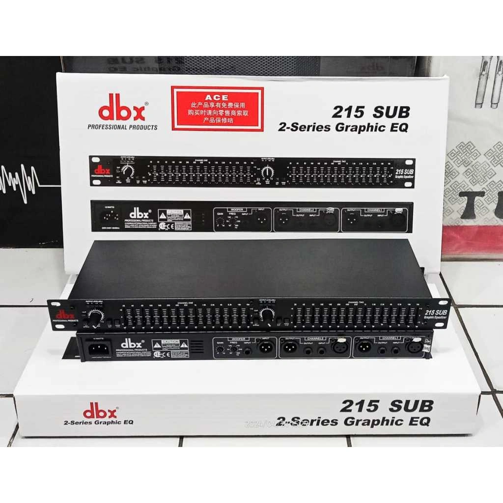 EQUALIZER DBX 215 SUB / 215SUB / 215-SUB PLUS SUBWOOFER