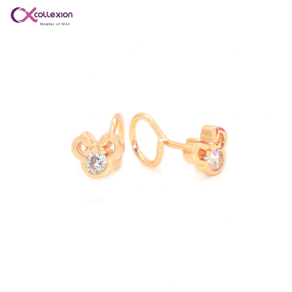 Collexion Dreamy Mouse Earstud Anting Anak Lapis Emas Gold Plated 0815230006
