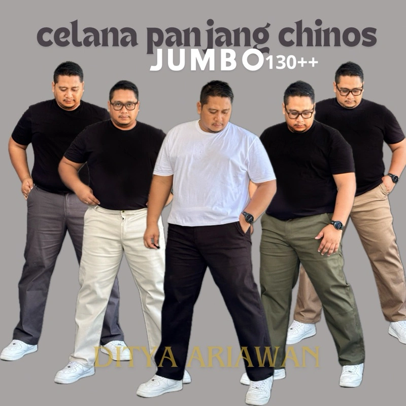 Celana Panjang Chinos Jumbo Strech