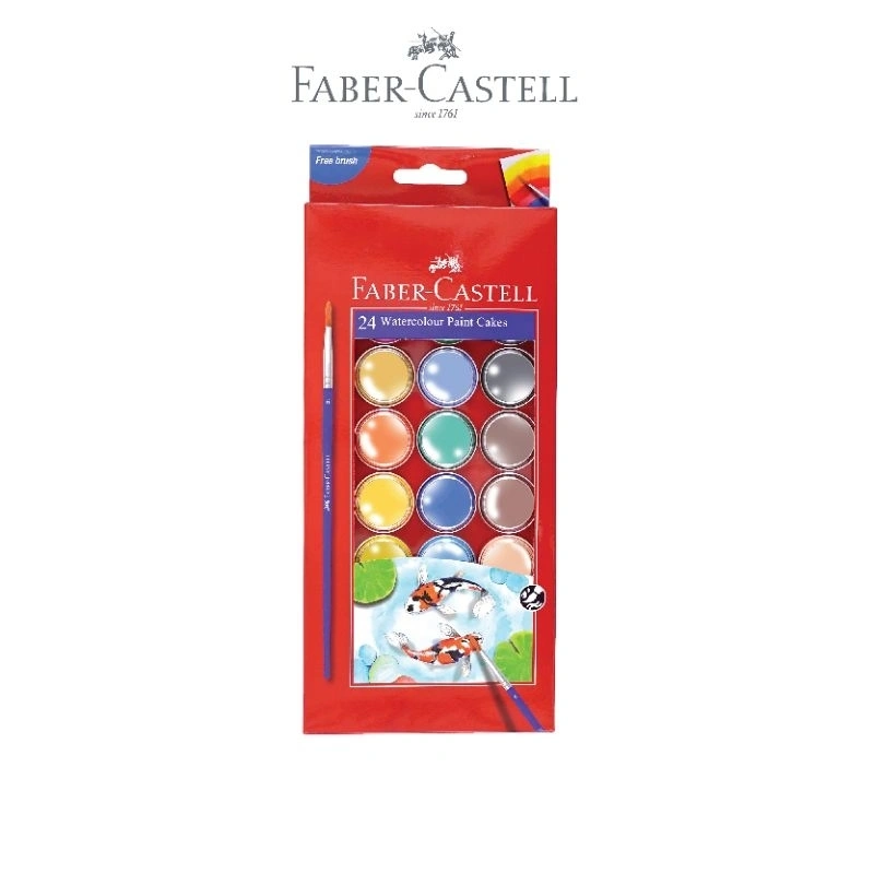 Faber-Castell Cat air Watercolour Cake