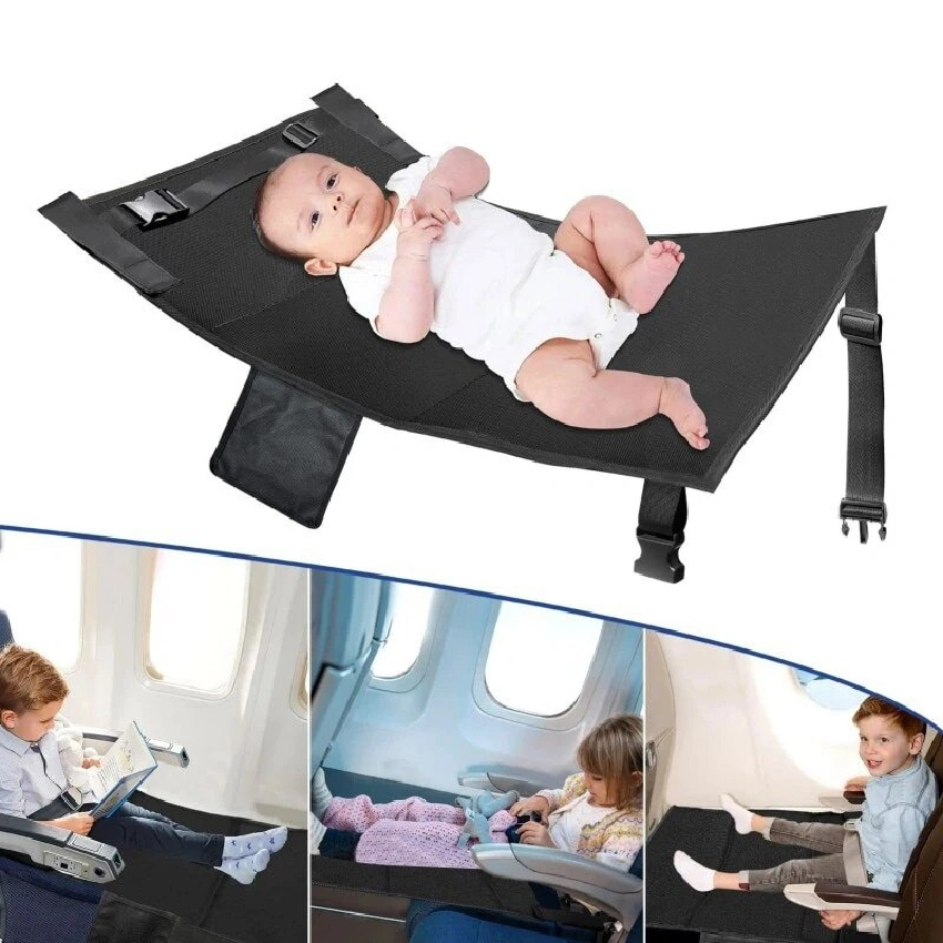 Kasur Pesawat Anak Travel Footrest Bed Tempat Tidur Pesawat Anak Airplane Seat Extender Portable Kursi