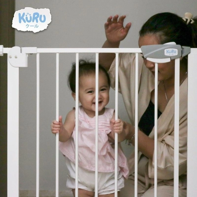 Kuru Pagar Bayi Safety Pintu Pembatas Tangga I Baby Gate KURU