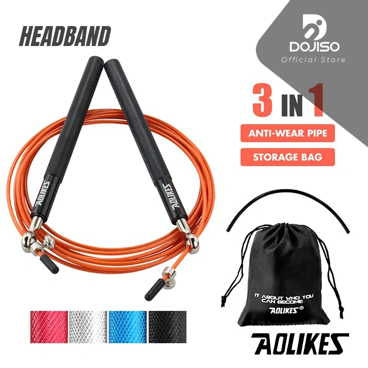 Jump Rope Aolikes TS-3202 Lompat Tali Skipping Rope Jumping Olahraga Sport