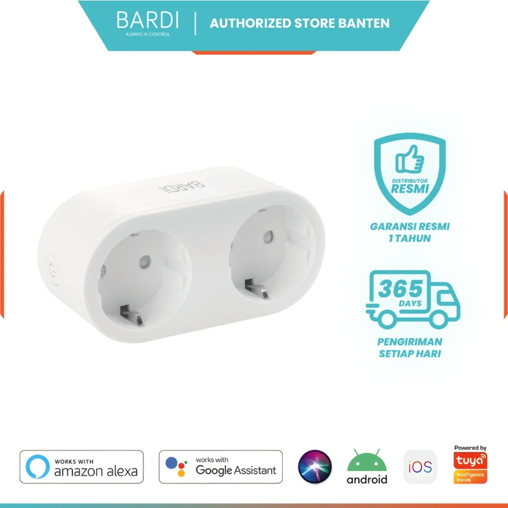 BARDI Smart Dual Plug Portable WiFi
