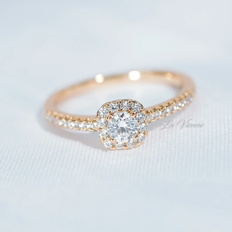 La Vienne - Harini - Cincin Titanium Wanita Anti Karat - Perhiasan Perempuan Mewah Elegan