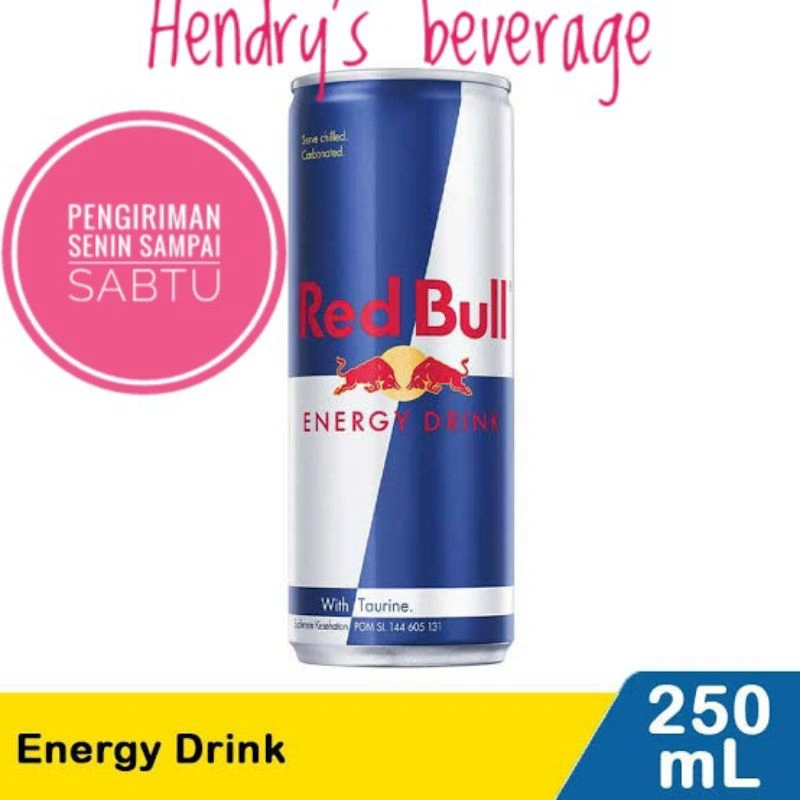 Redbull energy drink red bull minuman energi