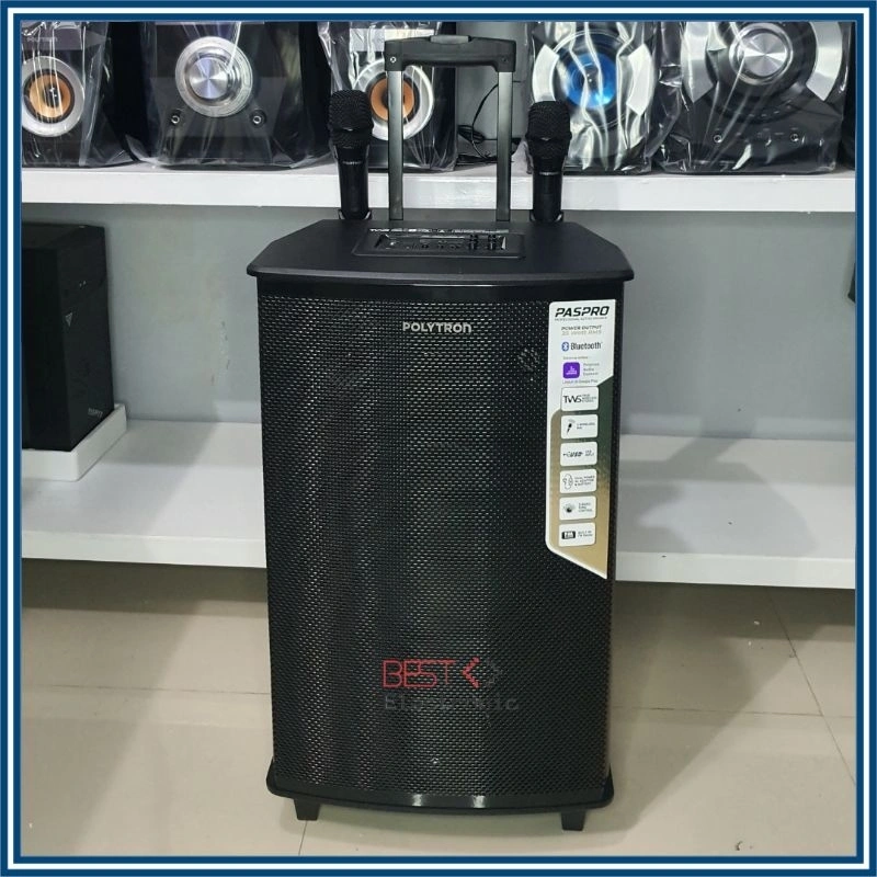 SPEAKER MEETING POLYTRON PAS PRO 10F6 PASPRO 10F6 10F7 SPEAKER PORTABLE PROFESSIONAL ACTIVE SPEAKER PAS-PRO10F6 10F7