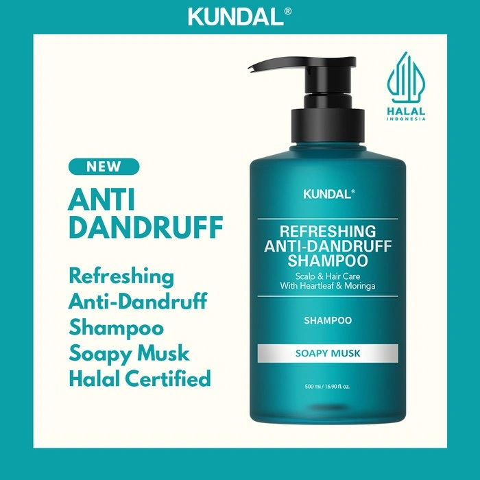 Kundal Refreshing Anti Dandruff Shampoo Halal & Vegan