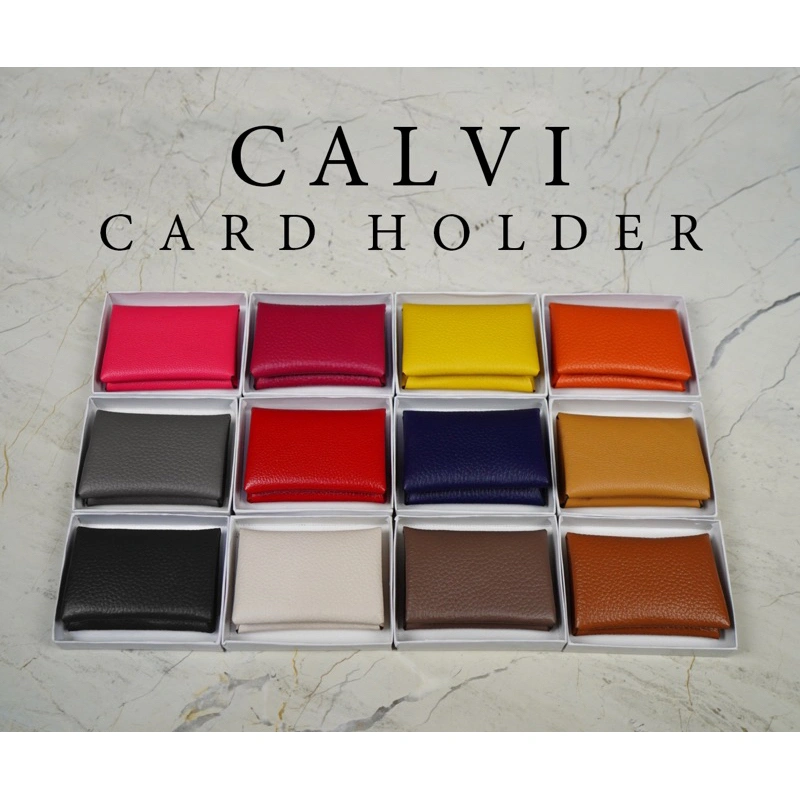 CALVI CARD HOLDER KULIT ASLI FULL LEATHER