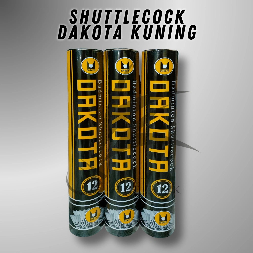 ORIGINAL Shuttlecock/Cock/Kok Dakota Kuning