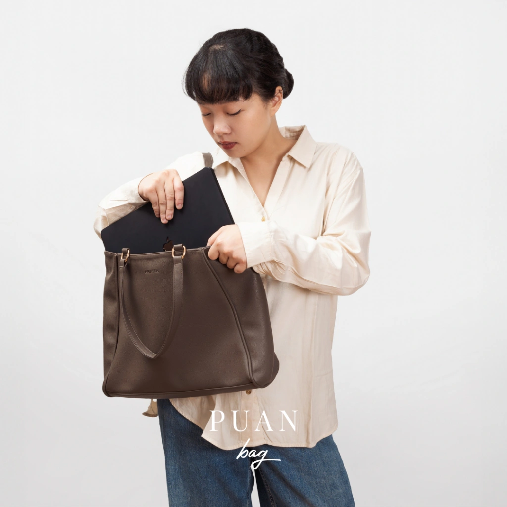Puan bag - AMRETA - TAS WANITA - TOTE BAG - SLING BAG - TAS LAPTOP FIT 16 inch