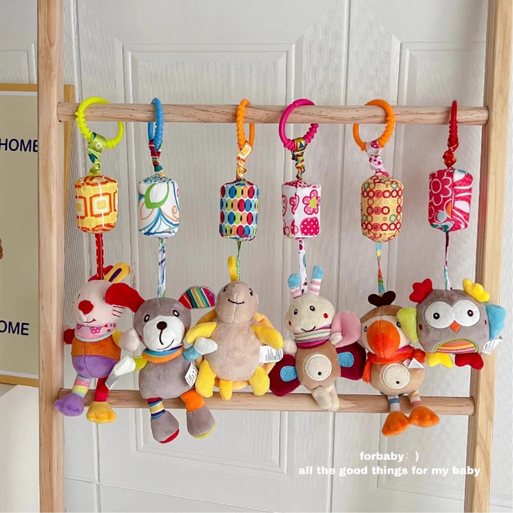 ULTRA Mainan Gantungan Teether Rattle Musik Stroller Murah Tempat Tidur Ranjang Baby Box Mobil Boneka Bayi Motorik Lucu New Born
