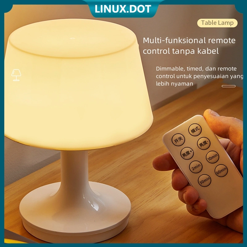 Lampu Malam LED Lampu Meja Kecil Mini Lampu Lampu Samping Tempat Tidur
