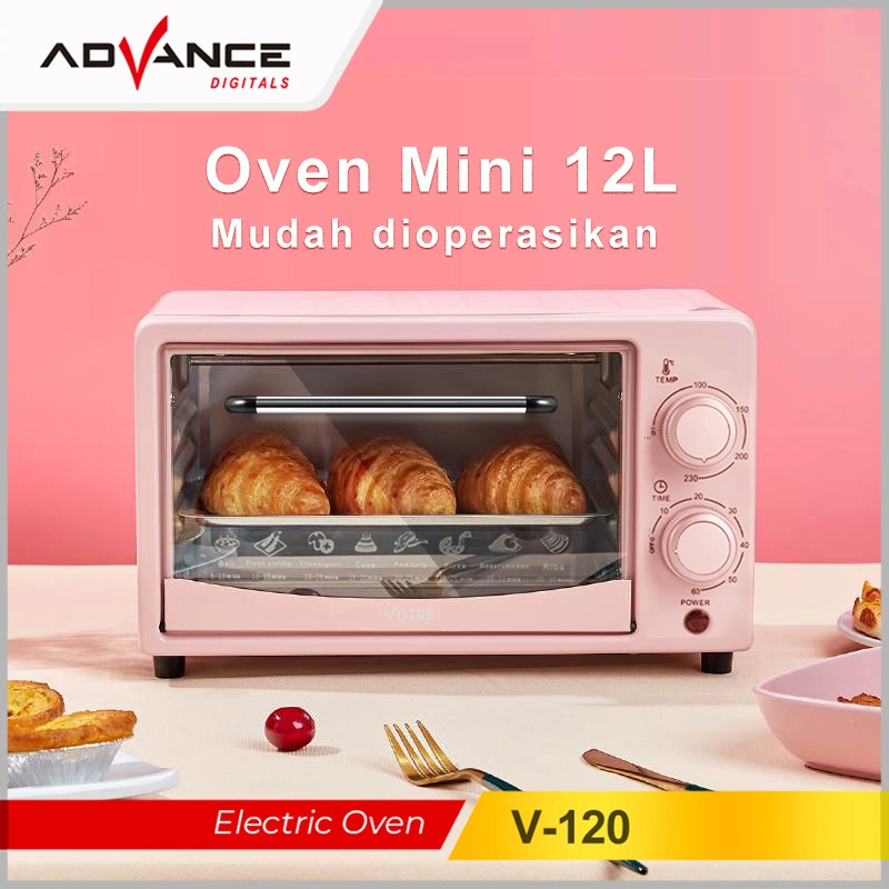 【Bisa dikirim hari ini】Advance Oven Listrik 400W Low watt Electric Oven Garansi 1 Tahun