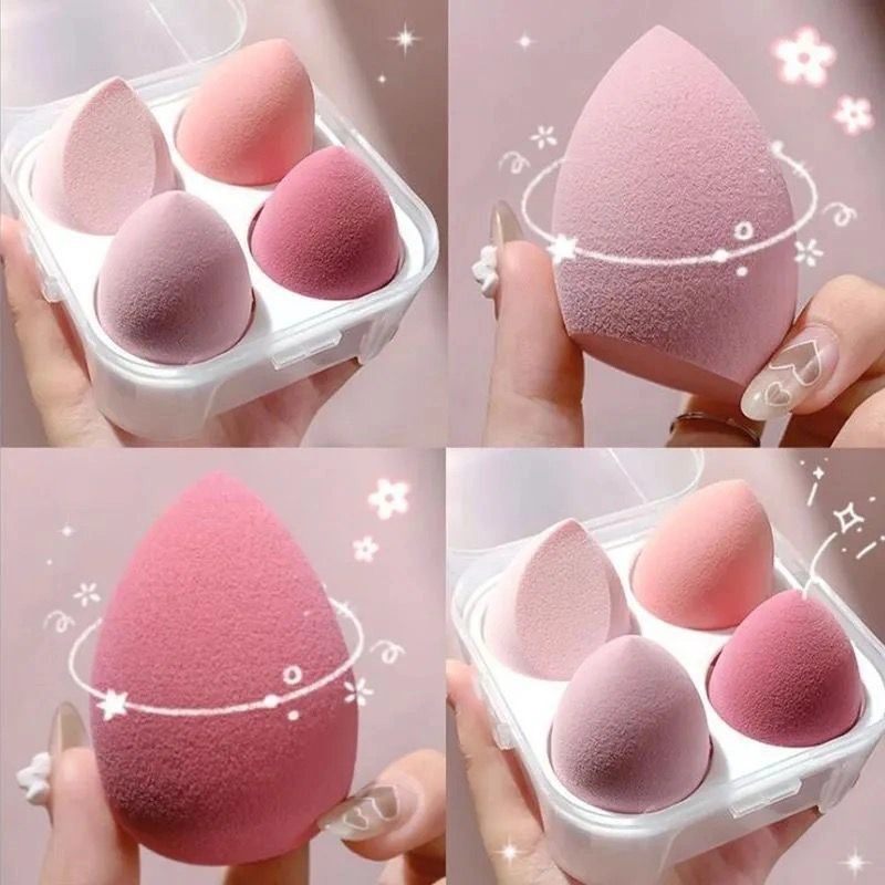 MFH - beauty blender / spons beauty / spons puff /Spons Blender/ BB Cream Make Up Sponge 4PCS