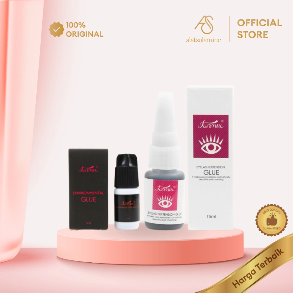 Funmix glue eyelash extension lem tanam bulumata palsu