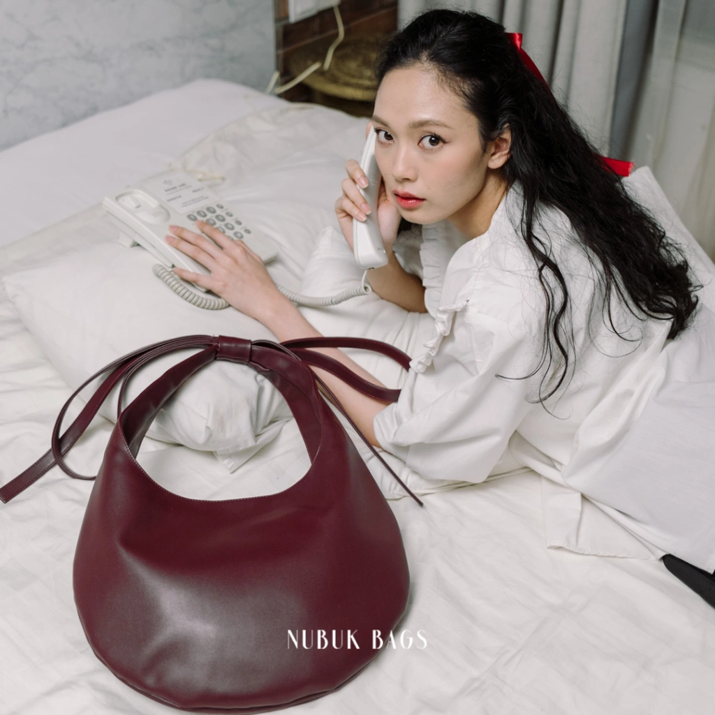 Nubuk Bags - Orby Shoulder Bag - Tas Bahu Wanita Hobo Bag Kulit