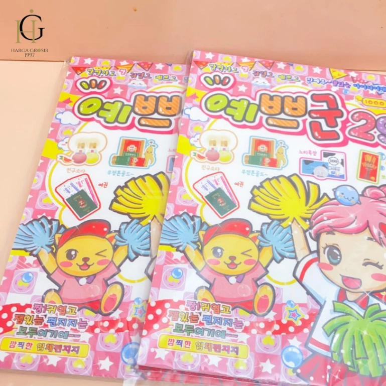 Buku Origami no 29 Korea Korean Bentuk makanan Papercraft book Buku Lipat bentuk makanan lucu mainan anak origami kreatif bisa cod