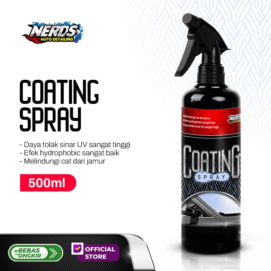 Nerds Auto Detailing - Coating Spray/Paint Protection (Mengkilapkan sekaligus melindungi)