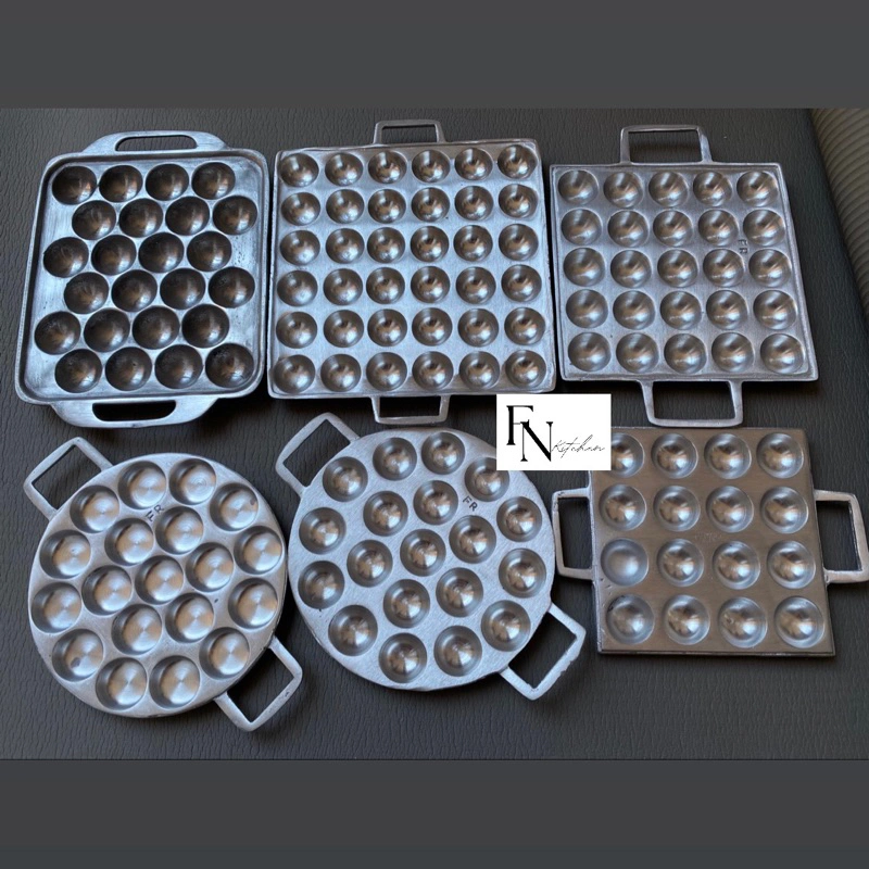 CETAKAN TAKOYAKI BULAT CETAKAN KUE TAKOYAKI CILOR POFFERTJES TELUR TAKOYAKI PREMIUM CETAKAN TELUR PUYU