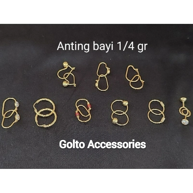 Anting Bayi (seperempat) 0,25 gram