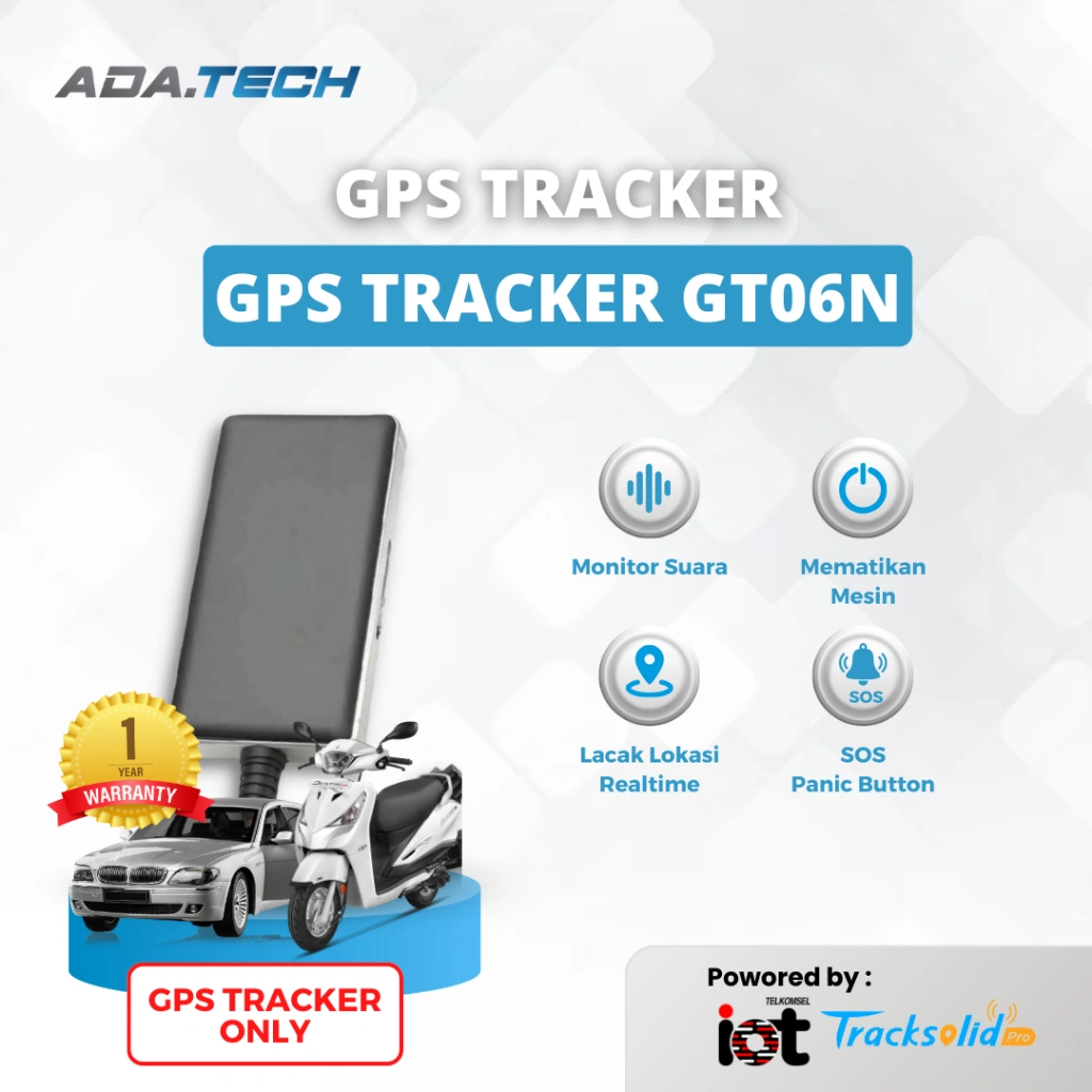Concox Gps Tracker Gt06n Mobil Motor Garansi