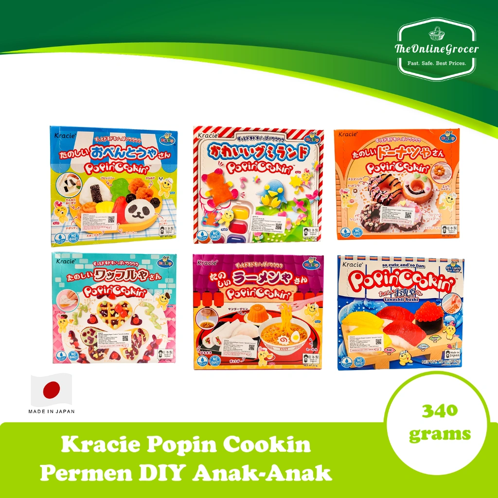 Kracie Popin Cookin DIY Candy Maker Japan - Permen Anak-Anak DIY