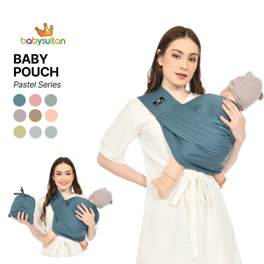 Baby Sultan - Gendongan Bayi Samping - Gendongan Instan Baby Pouch Busa Premium