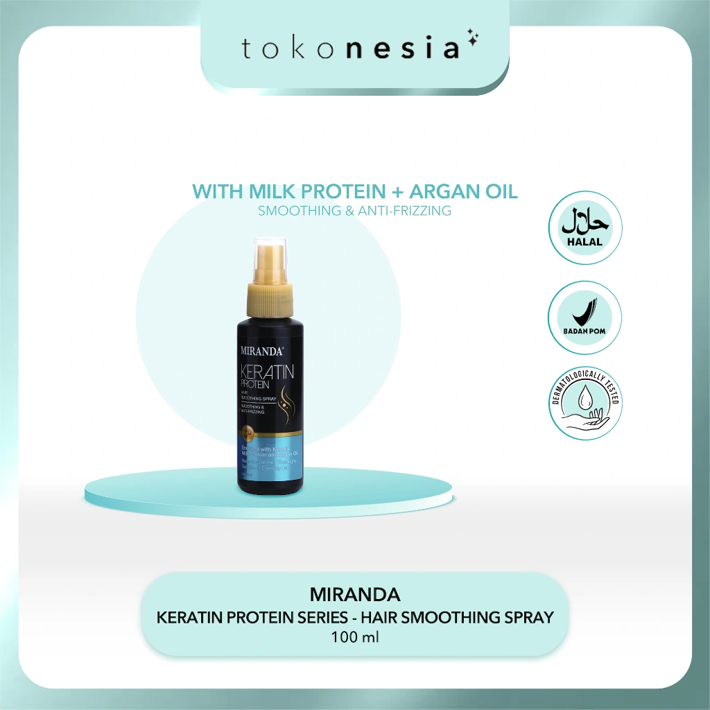Miranda Keratin Protein Hair Smoothing Spray 100ml
