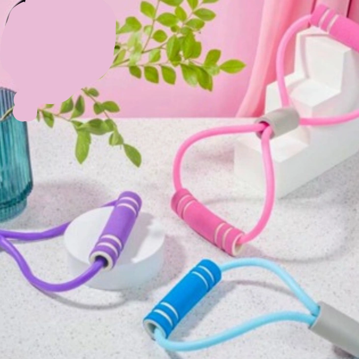 Tali Stretching Rope Olahraga / Tali Karet Elastis Gym / Karet Yoga Resistance Outdoor AP304