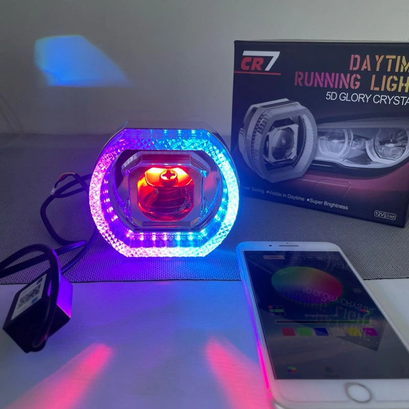 Projector Projie Biled crystal APP Matrix X1 Shourd Akrilik Premium Plus Kipas Biled CR7 Matrix X1 APP