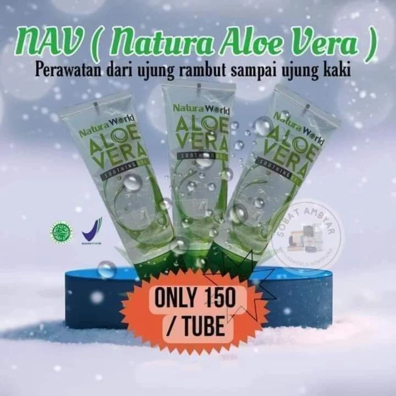 NATURA WORD ALOEVERA SHOOTING GEL 100 ORIGINAL (COD)