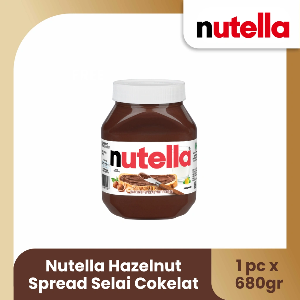 Nutella Hazelnut Spread Selai Cokelat 680gr