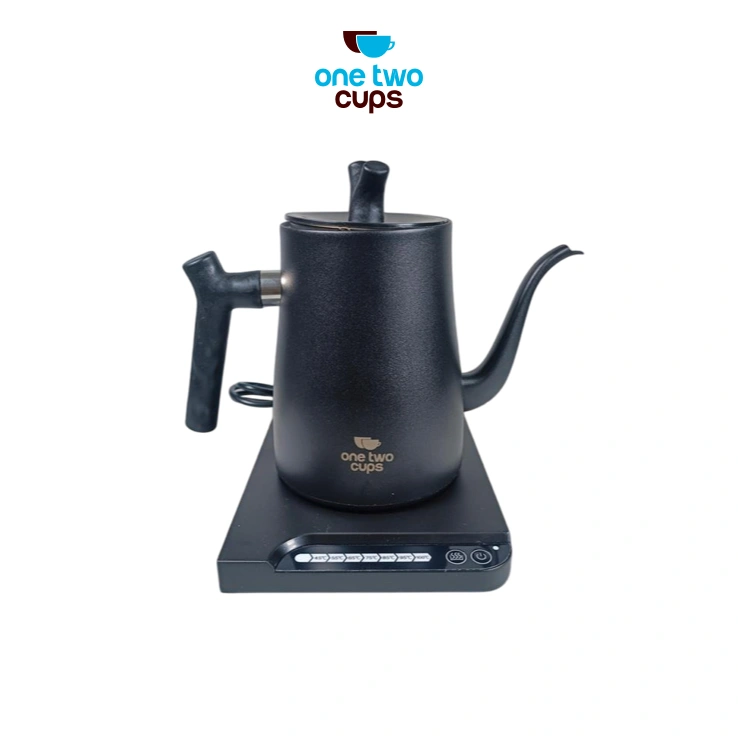 One Two Cups Teko Listrik Kopi Pemanas Air Leher Angsa Kettle 1000W 1L - HR-462