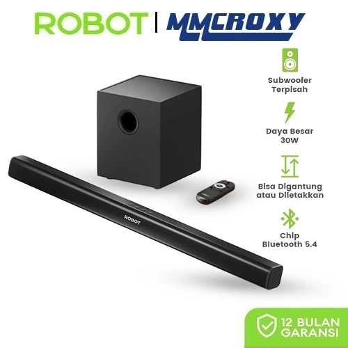 Robot RB690 Speaker Soundbar Subwoofer Home Theater 30W Speaker Bluetooth 5.4 TV Super Bass