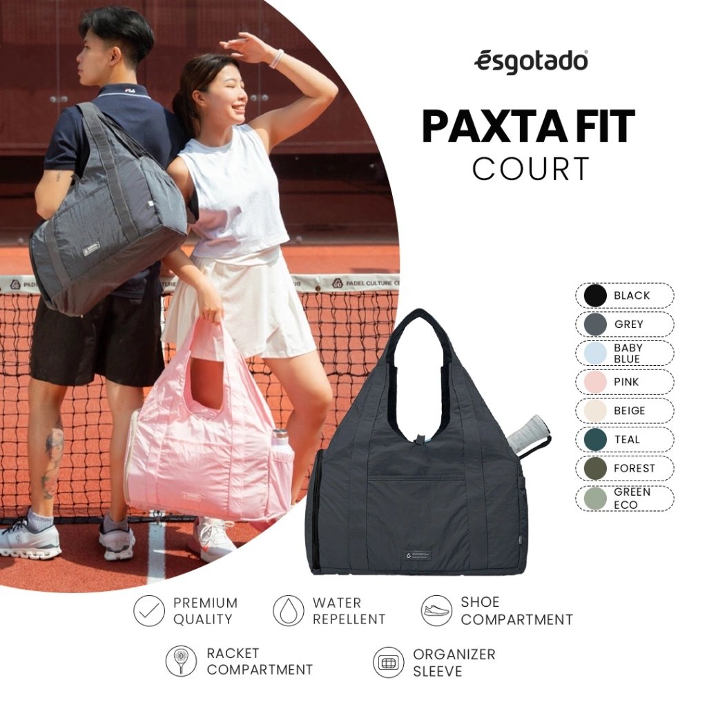 Esgotado Sports Bag Paxta Court - Tas Olahraga Raket Padel Tenis Badminton Squash
