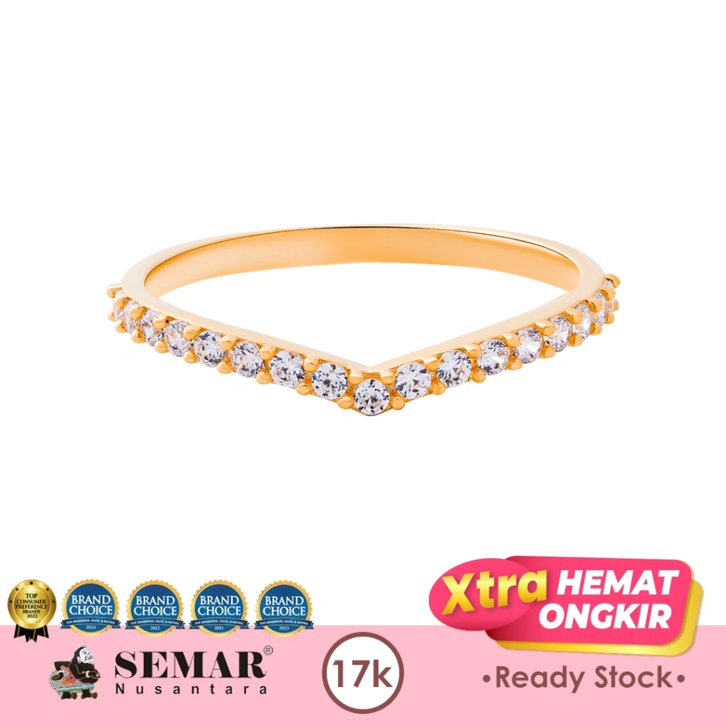 Cincin Emas Veeline Gold 17K Semar Nusantara
